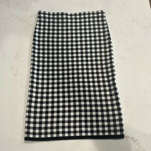 Ralph Lauren black & white cotton knit skirt. Never worn.